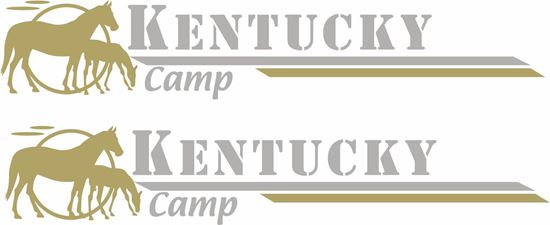 Picture of Kentucky Camp Decals  / Stickers