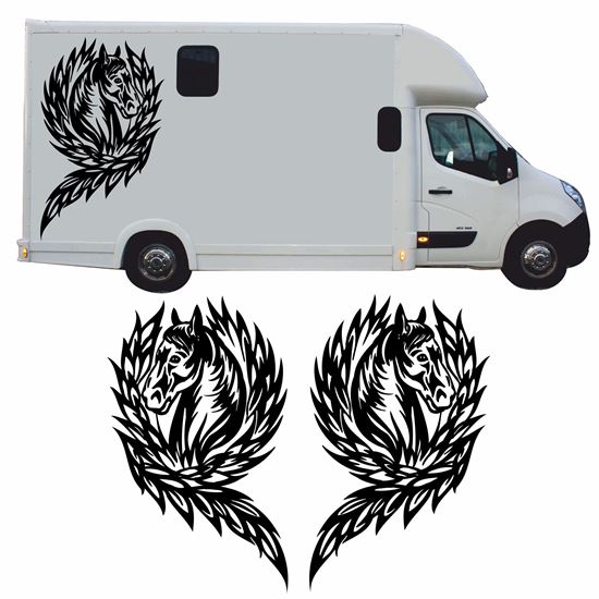 Picture of Horsebox side panel Decals / Stickers