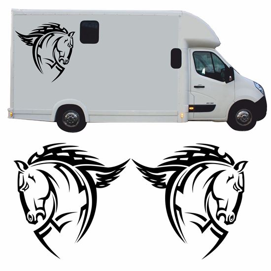 Picture of Horsebox side panel Decals / Stickers