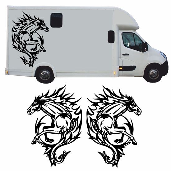 Picture of Horsebox side panel Decals / Stickers