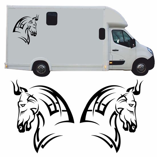 Picture of Horsebox side panel Decals / Stickers