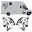 Picture of Horsebox side panel Decals / Stickers