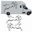 Picture of Horsebox side panel Decals / Stickers