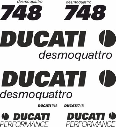 Picture of Ducati 748 desmoquattro Decals / Stickers kit