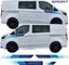 Picture of Ford Transit Custom Sport side, Bonnet & rear Stripes / Stickers
