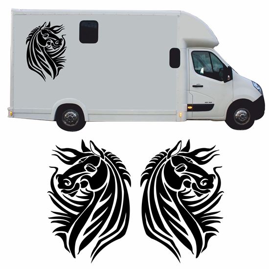 Picture of Horsebox side panel Decals / Stickers