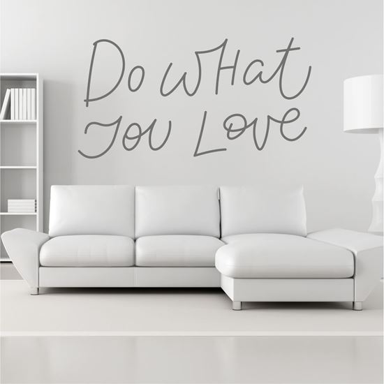Picture of "Do what you love"  Wall Art sticker