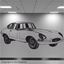 Picture of Jaguar E-Type Wall Art sticker