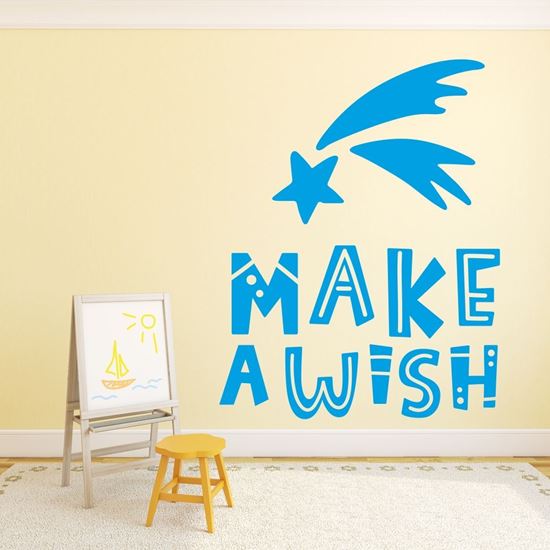 Picture of "Make a wishl"  Wall Art sticker