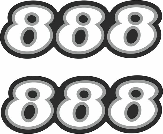 Picture of Ducati 888 SP4  replacement side Decals / Stickers