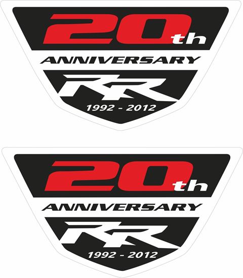 Picture of Honda CBR RR 20th Anniversary Decals / Stickers