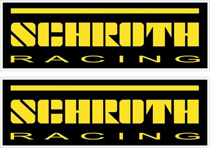 Picture of Schroth racing Decals / Stickers