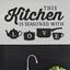 Picture of "This Kitchen is Seasoned..."  Wall Art sticker