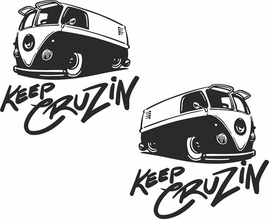 Picture of Keep Cruzin Decals / Stickers