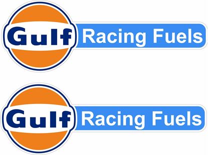 Picture of Gulf Racing Fuels Decals / Stickers