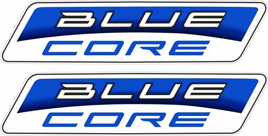 Picture of "Blue Core" Track and street race sponsor Decals / Stickers