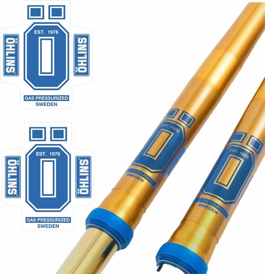 Picture of Ohlins replacement Gas Shock Decals / Stickers