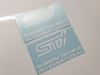 Picture of Impreza STi version 5 fog cover Decals / Stickers PICK COLOUR