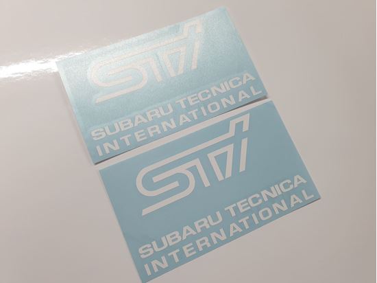 Zen Graphics - Impreza STi version 5 fog cover Decals / Stickers PICK ...