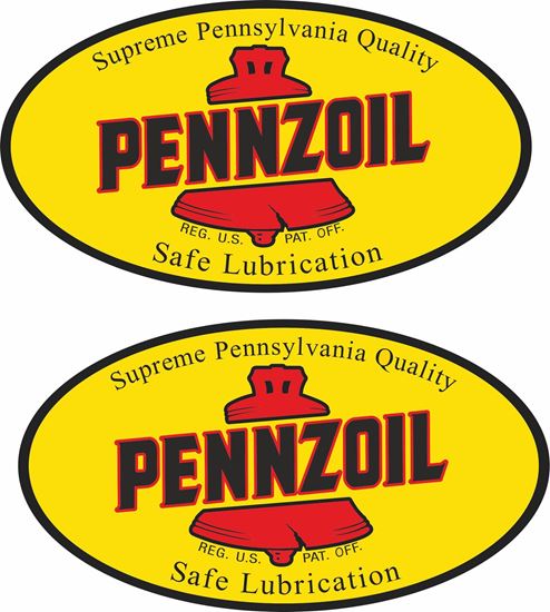 Picture of Pennzoil Decals / Stickers