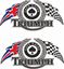 Picture of Triumph Cafe Racer Decals / Stickers