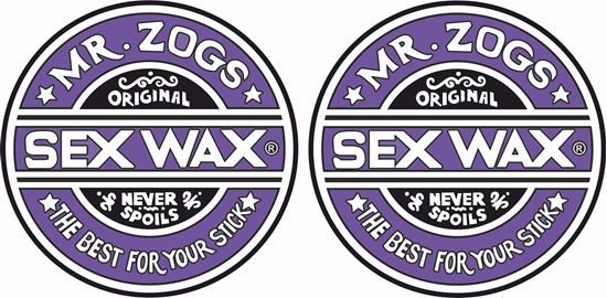 Picture of MR Zogs Sex Wax  panel Decals / Stickers