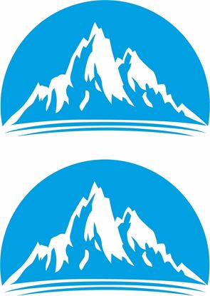 Picture of Mountain Decals / Stickers