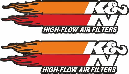 Picture of K & N High-Flow Air Filters Decals / Stickers