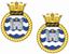 Picture of HMS Bridport (M105), emblem Sticker