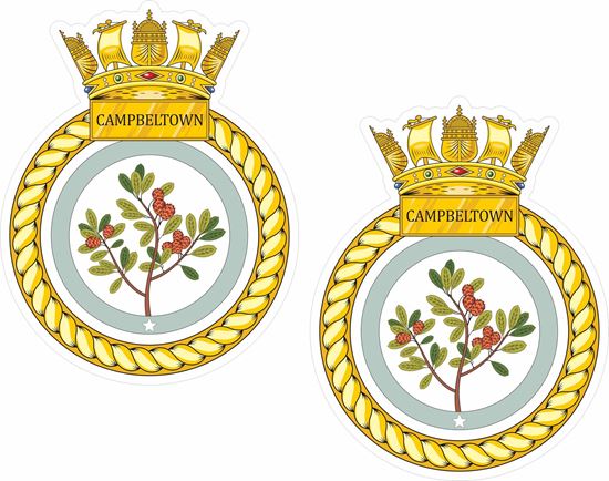 Picture of HMS Campbeltown (F86), emblem Sticker