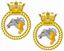 Picture of HMS Dasher (P280), emblem Sticker