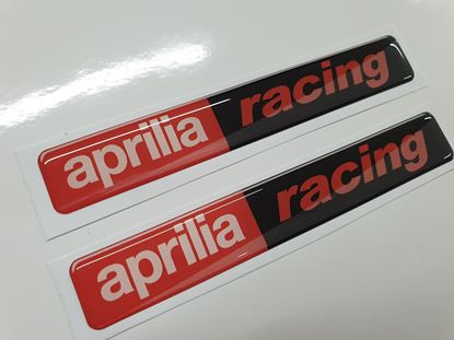 Picture of "aprilia racing" exterior adhesive Badges