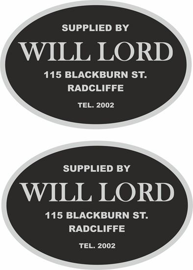 Picture of Will Lord  Radcliff Dealer Decals / Stickers