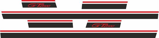 Picture of GT2000 1972- 1977 side Stripes / Stickers