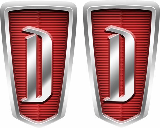 Picture of Datsun 1000  Emblem Badge Decals / stickers