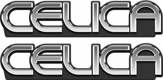 Picture of Celica  Emblem  Decals / Stickers