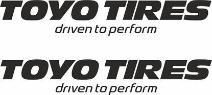 Picture of "Toyo Tires" Decals / Stickers