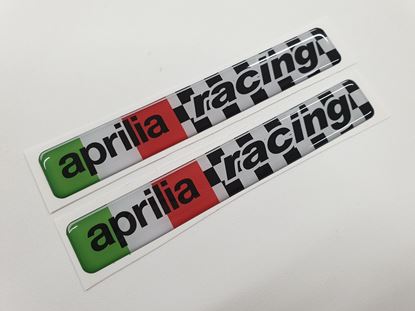 Picture of "aprilia racing" exterior adhesive Badges