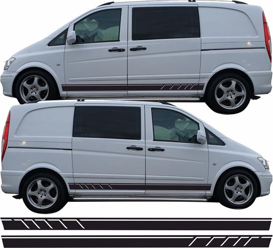 Picture of Mercedes Vito side Stripes / Stickers