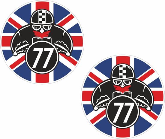 Picture of Cafe Racer Decals / Stickers