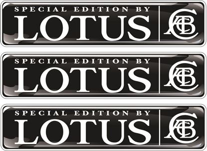 Picture of Lotus Special Edition adhesive Badges 90mm
