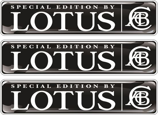 Picture of Lotus Special Edition adhesive Badges 90mm