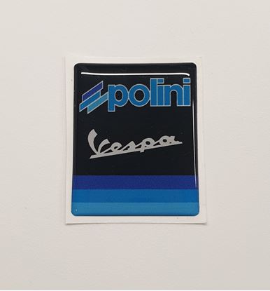 Picture of Vespa "Polini" front Fairing Horncast insert for Badge Holder