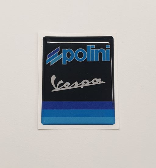 Picture of Vespa "Polini" front Fairing Horncast insert for Badge Holder