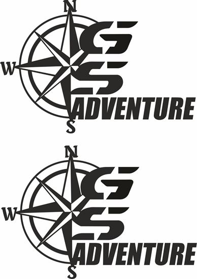 Picture of BMW  Adventure Pannier / Panel  Decals / Stickers