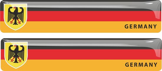 Picture of Germany 70mm Exterior Gel Badge