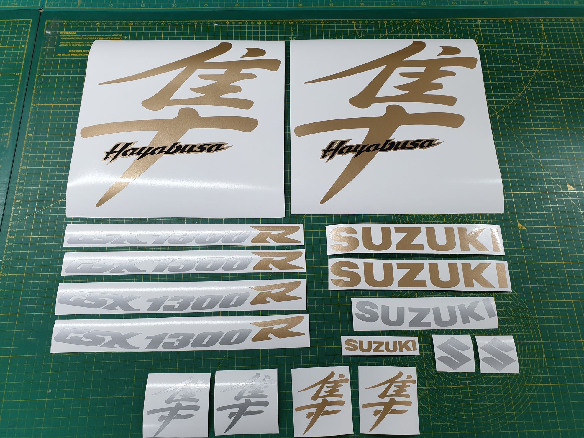 Zen Graphics - Suzuki Hayabusa GSX 1300R 1999 - 2007 replacement Decals ...