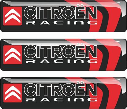 Picture of Citroen Racing adhesive Badges 90mm