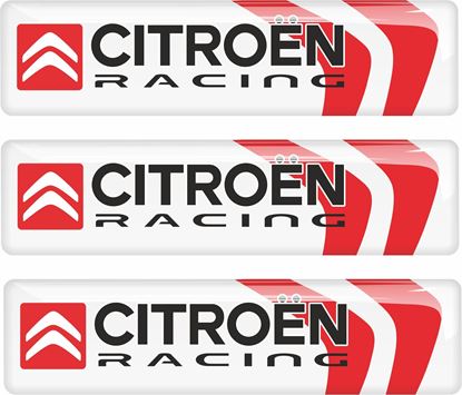 Picture of Citroen Racing adhesive Badges 90mm