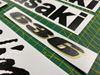 Picture of Kawasaki ZX-6RR 636 2003 - 2004 replacement Decals / Stickers